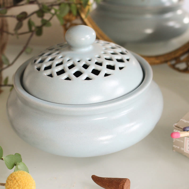 Olivenorma Ceramic Incense Burner Incense Smudging Bowl - image 1