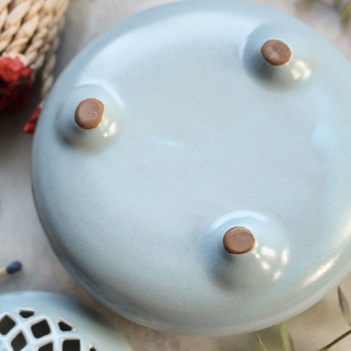 Olivenorma Ceramic Incense Burner Incense Smudging Bowl - image 2