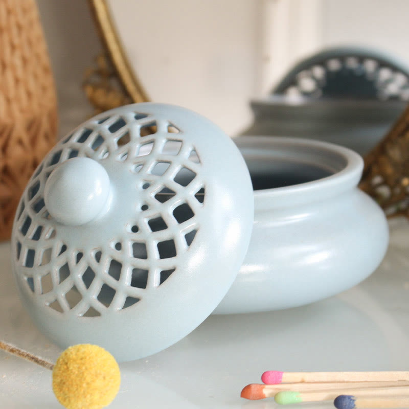 Olivenorma Ceramic Incense Burner Incense Smudging Bowl - image 5