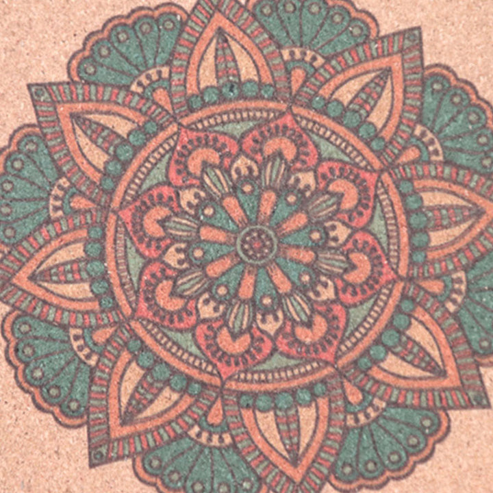 Olivenorma Soft Non-Slip Premium Mandala Cork Yoga Block - image 8