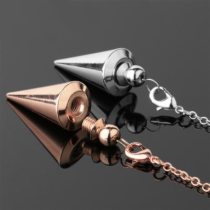 Olivenorma Metal Spiritual Point Divination Dowsing Pendulum - image 8