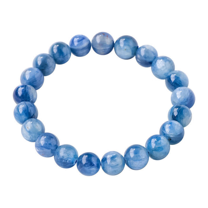 Olivenorma 8/9mm Natural Kyanite Beaded Bracelet - image 8