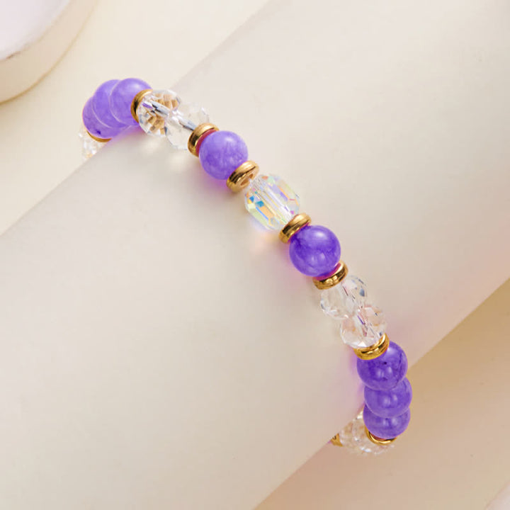 Olivenorma Colorful Natural Stone Crystal Twelve Zodiac Bracelet - image 9
