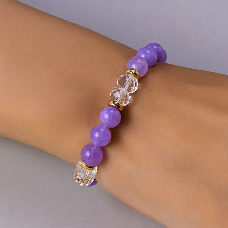 Olivenorma Colorful Natural Stone Crystal Twelve Zodiac Bracelet - image 8