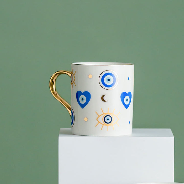 Olivenorma Evil Eye Ceramic Coffee Mug Tea Cup - Evil Eye #1 - image 5