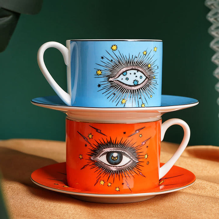 Olivenorma Turkish Evil Eye Ceramic Mug Set Cup - image 0