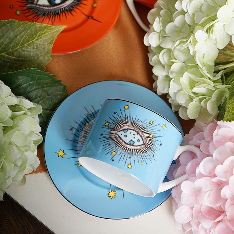 Olivenorma Turkish Evil Eye Ceramic Mug Set Cup - image 7