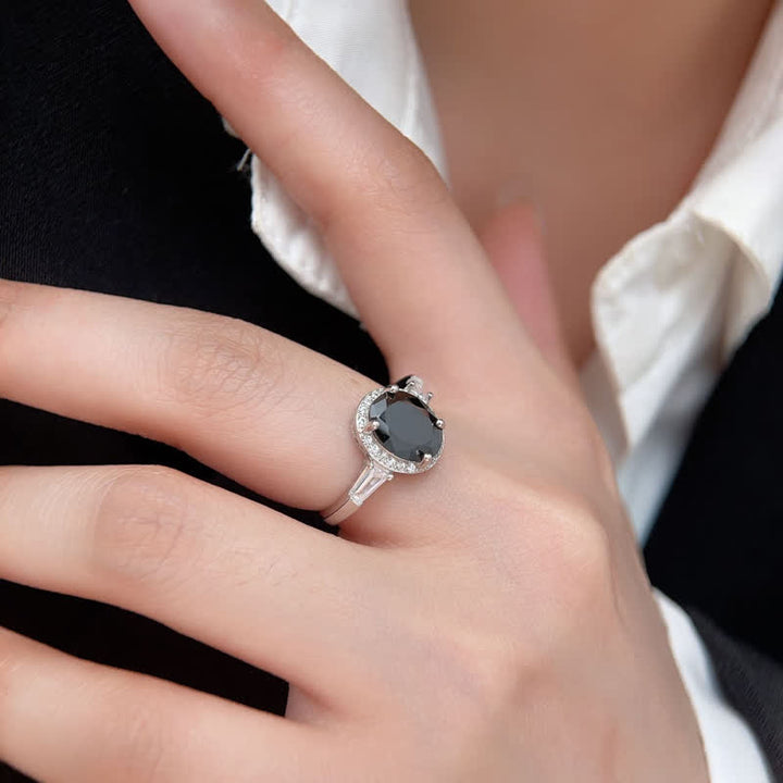 Olivenorma S925 Silver Black Onyx Men Ring - image 3