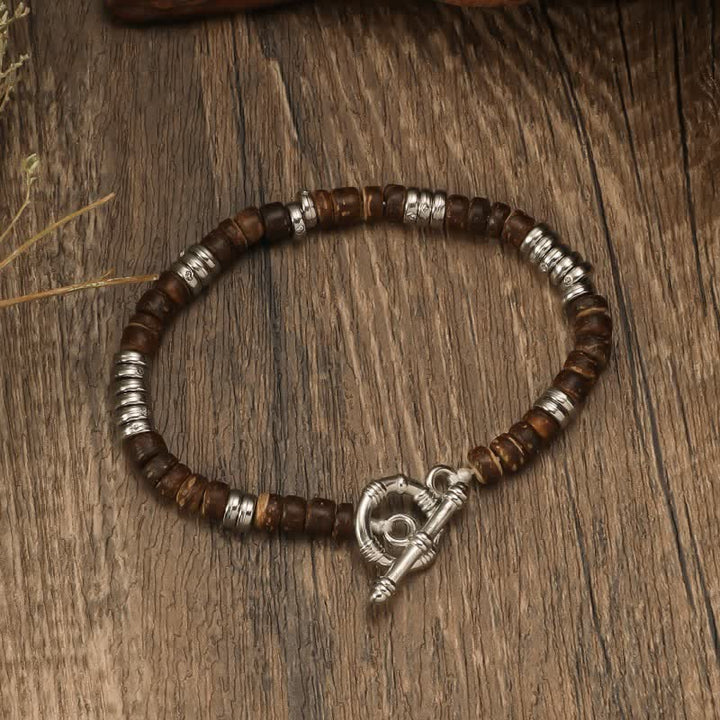 Olivenorma Retro Bohemia Turquoise Beaded Bracelet - Bronzite - image 12