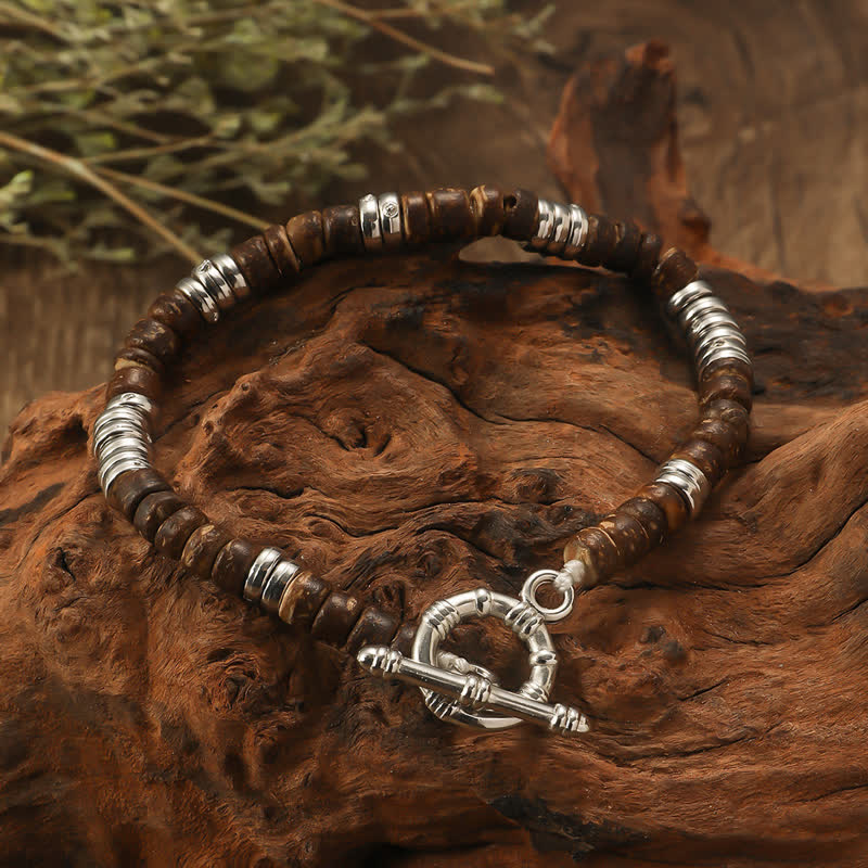 Olivenorma Retro Bohemia Turquoise Beaded Bracelet - image 14