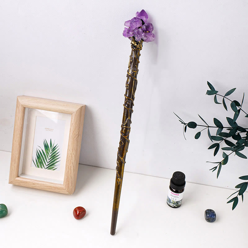 Olivenorma Fine Handcraft Natural Gemstone Magic Crystal Wands - image 2