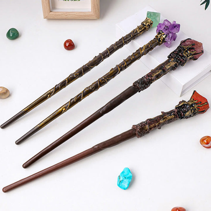 Olivenorma Fine Handcraft Natural Gemstone Magic Crystal Wands - image 19