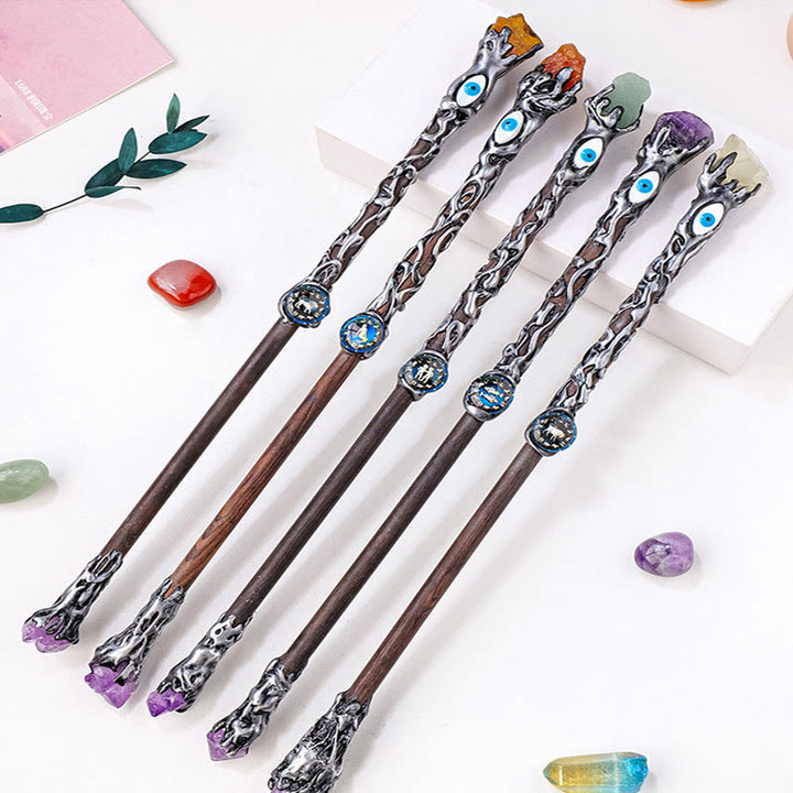 Olivenorma Evil Eyes Zodiac Magic Fairy Crystal Wands - image 0