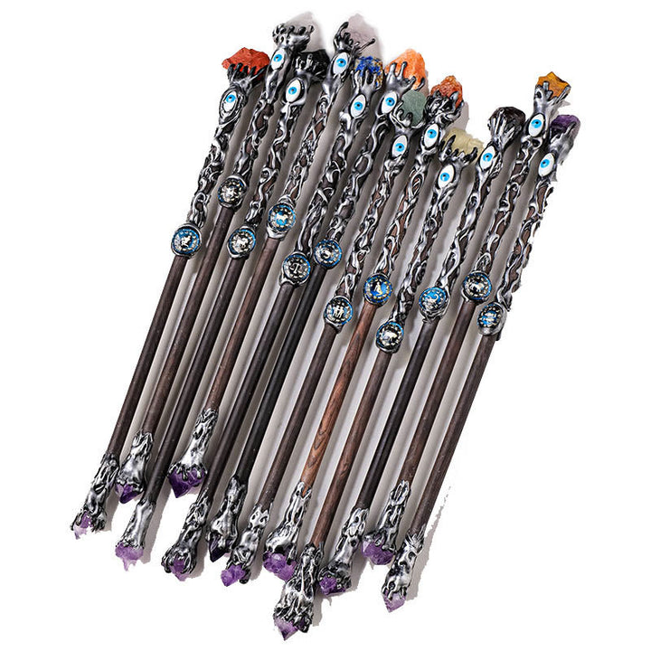 Olivenorma Evil Eyes Zodiac Magic Fairy Crystal Wands - image 29