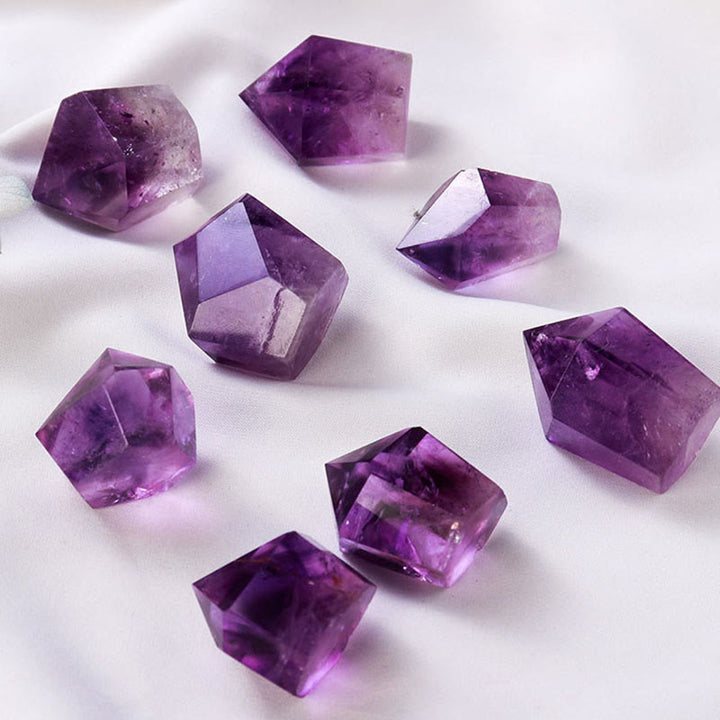 Olivenorma Natural Amethyst Hexagonal Prism Crystal Wands - image 6