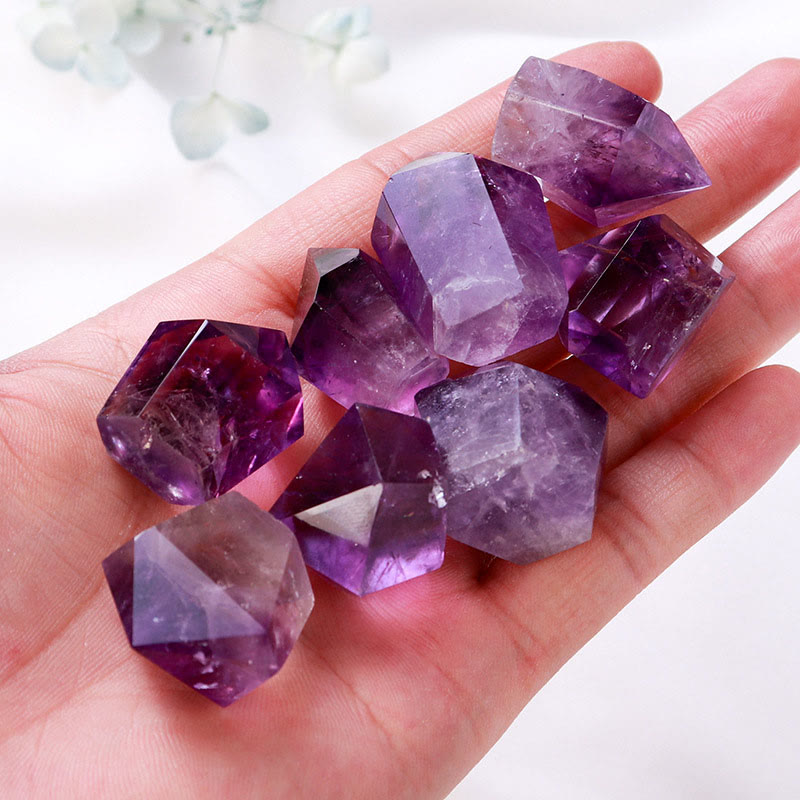Olivenorma Natural Amethyst Hexagonal Prism Crystal Wands - image 2