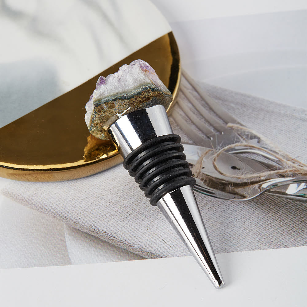 Olivenorma Natural Crystal Wine Beverage Bottle Stopper - image 3