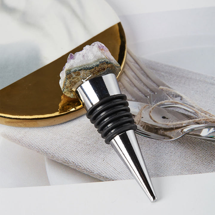 Olivenorma Natural Crystal Wine Beverage Bottle Stopper - image 3