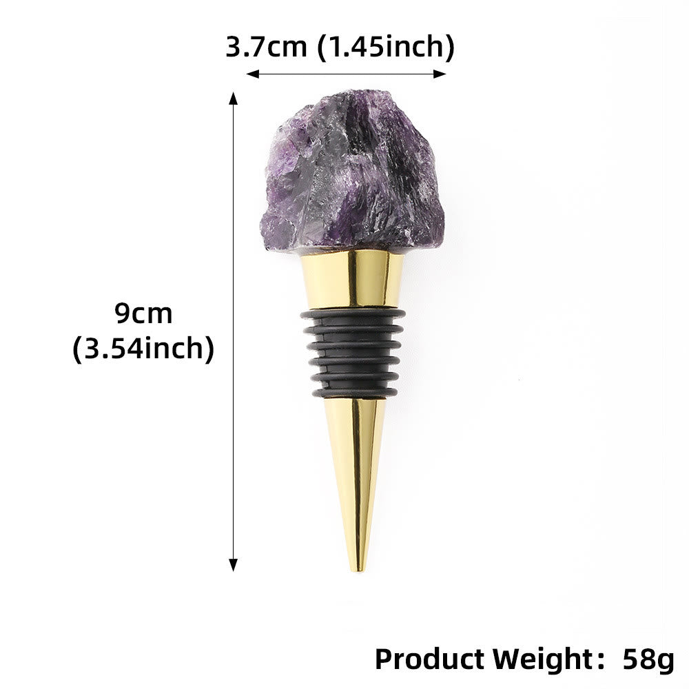 Olivenorma Natural Crystal Wine Beverage Bottle Stopper - image 20