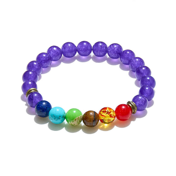 Olivenorma Chakra Bracelet - Chakra & Amethyst - image 11