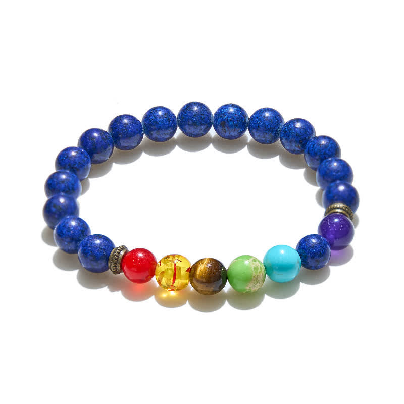 Olivenorma Chakra Bracelet - Chakra & Lapis Lazuli - image 21