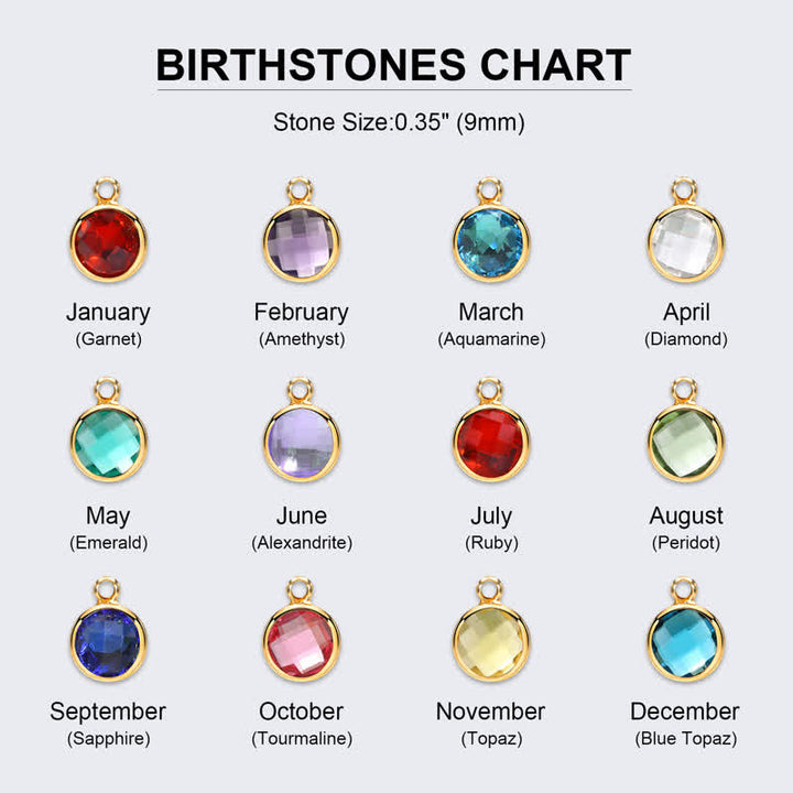 Olivenorma Personalized Name Birthstone Pendant Women Necklace - image 5