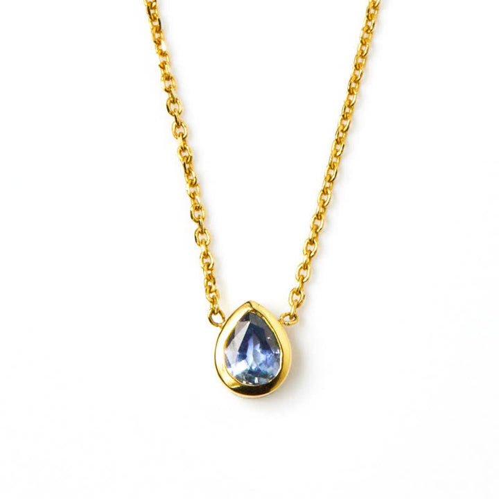 Olivenorma Silver Birthstone Drop Pendant Necklace - image 21