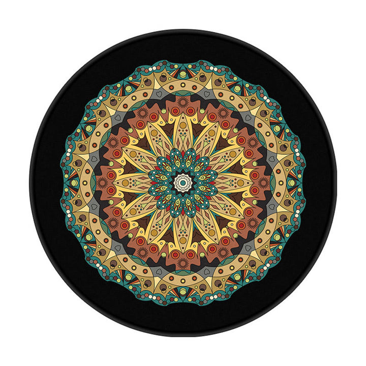 Olivenorma Boho Round Area Rug Mandala Carpet - image 1