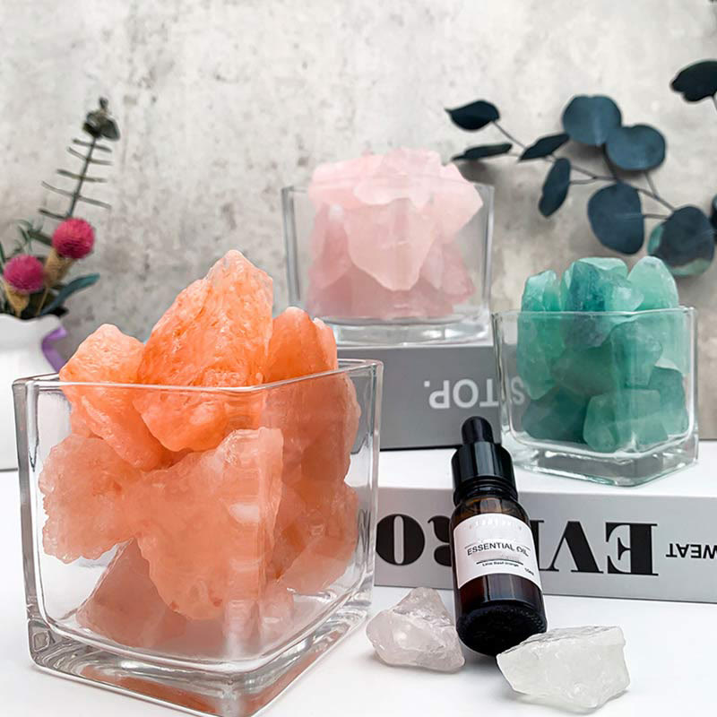 Olivenorma Healing Crystal Stones Diffuser Crystal Aromatherapy - image 14