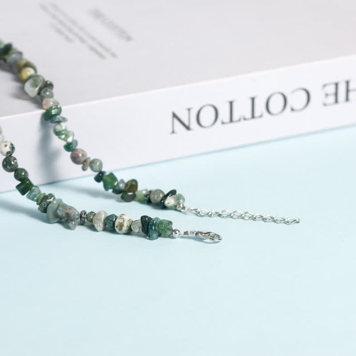 Olivenorma Natural Gravel Beads Sun Moon Pearl Pendant Necklace - image 59