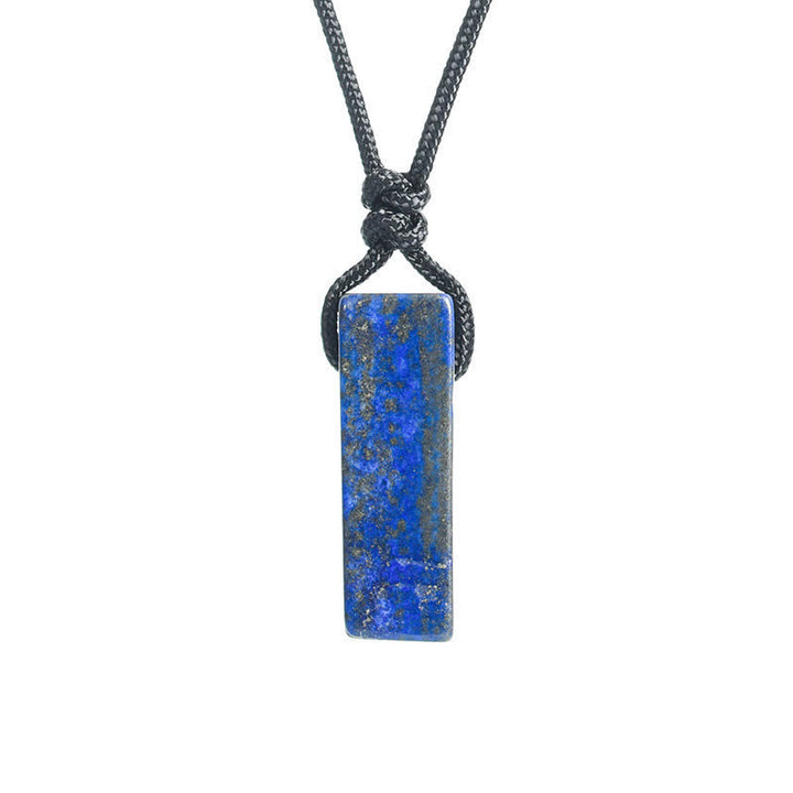 Olivenorma Natural Crystal Column Pendant With Braided Knot For Spiritual Balance And Personal Growth Necklace - image 11