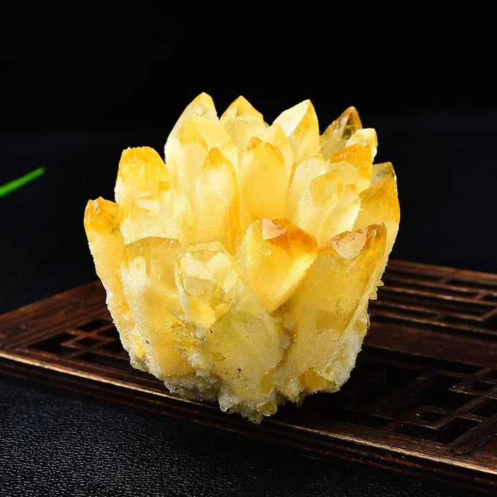 Olivenorma Natural Gemstone Decoration Healing Crystal Cluster - 610-700g - Citrine - image 5