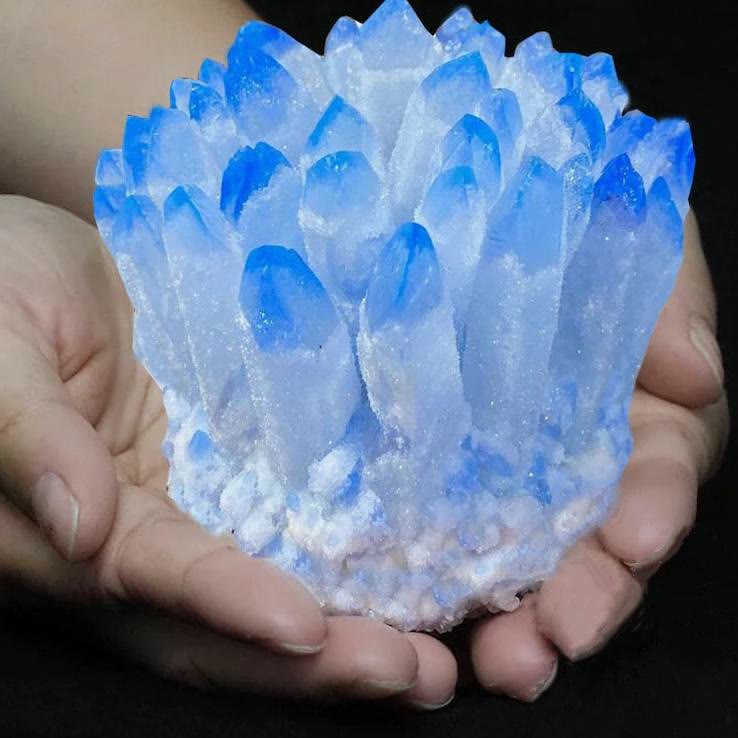Olivenorma Natural Gemstone Decoration Healing Crystal Cluster - image 10