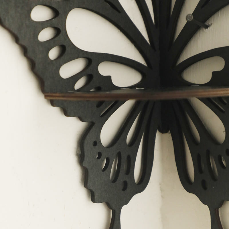 Olivenorma Wooden Butterfly Hanging Crystal Holder Crystal Shelf - image 5