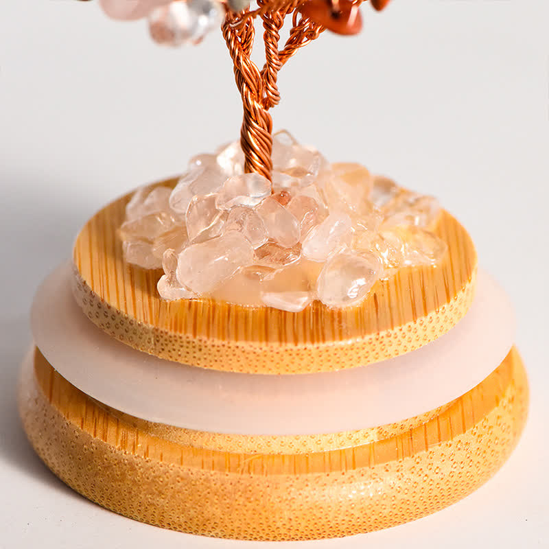 Olivenorma Natural Crystal Gravel Glass Cover Feng Shui Tree - image 16