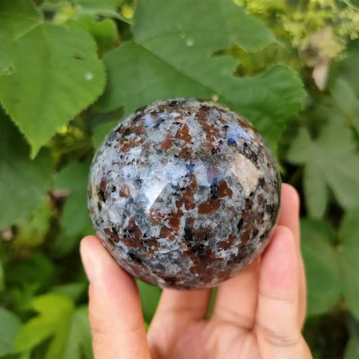 Olivenorma Set of 5 Natural Yooperlite Crystal Sphere - image 6