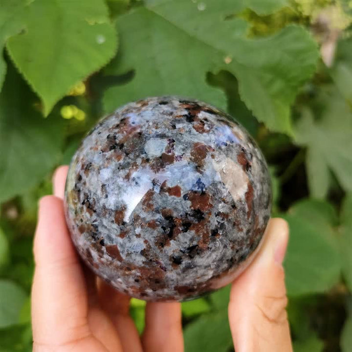 Olivenorma Set of 5 Natural Yooperlite Crystal Sphere - image 7