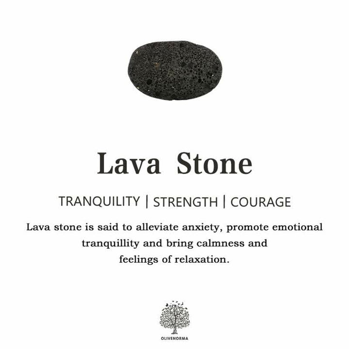 Olivenorma Lava Stone Black Labradorite Men's Beaded Bracelet - image 4