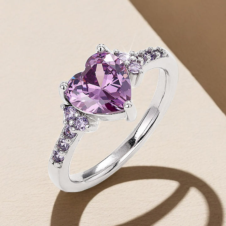 FREE Today: "Eternal Love" Amethyst Heart Ring - image 10