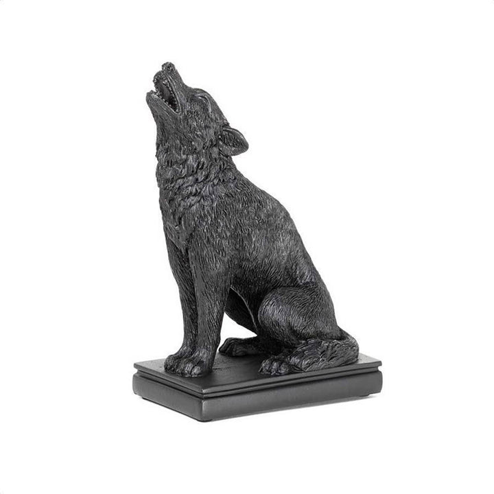 Olivenorma Gothic Cat Wolf Figurine Candle Stick Holder - image 6