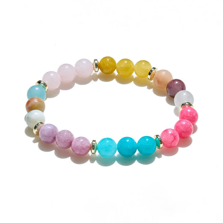 Olivenorma Natural 7 Color Crystal Beads Women Bracelet - image 2