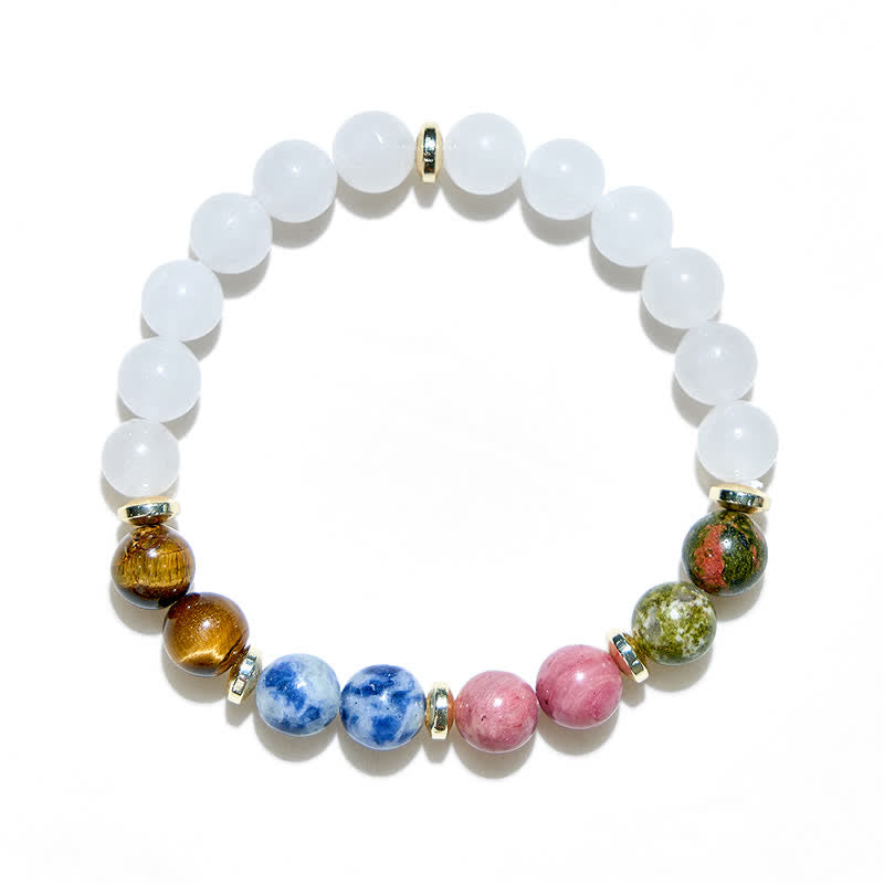 Olivenorma Natural Clear Crystal Beads Women Bracelet - image 5