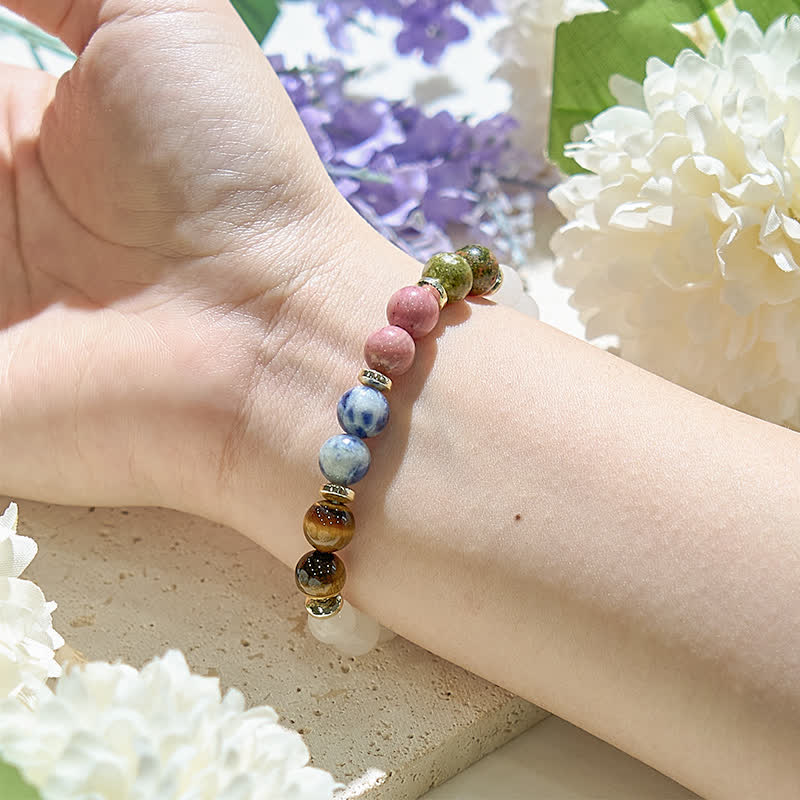 Olivenorma Natural Clear Crystal Beads Women Bracelet - image 1