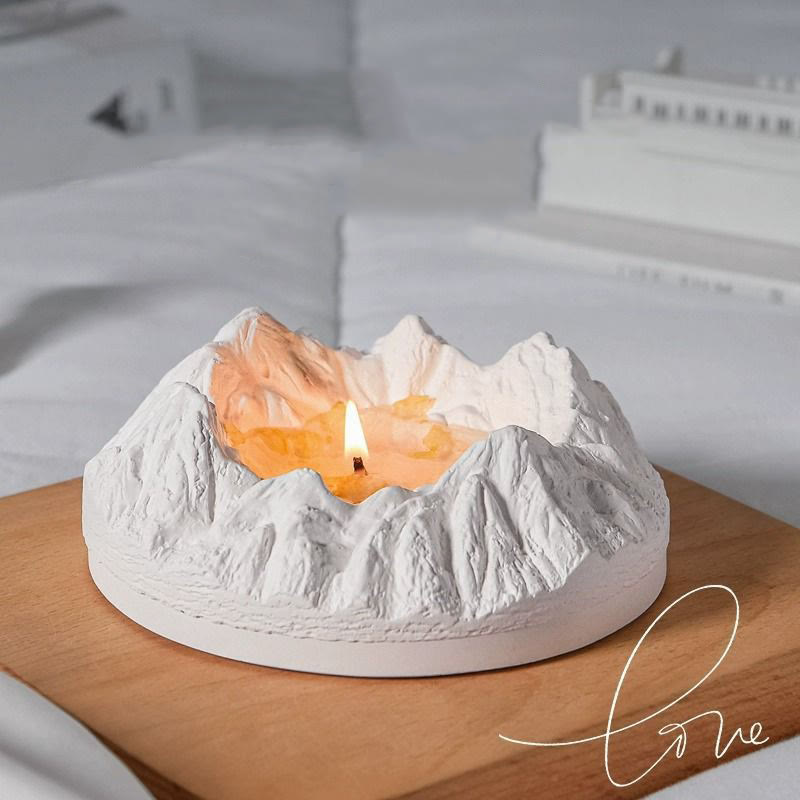Olivenorma Mountain Shaped Healing Crystal Aromatherapy Candle - image 11