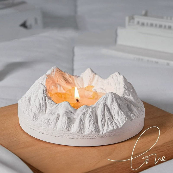 Olivenorma Mountain Shaped Healing Crystal Aromatherapy Candle - image 11