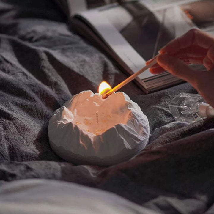 Olivenorma Mountain Shaped Healing Crystal Aromatherapy Candle - image 10