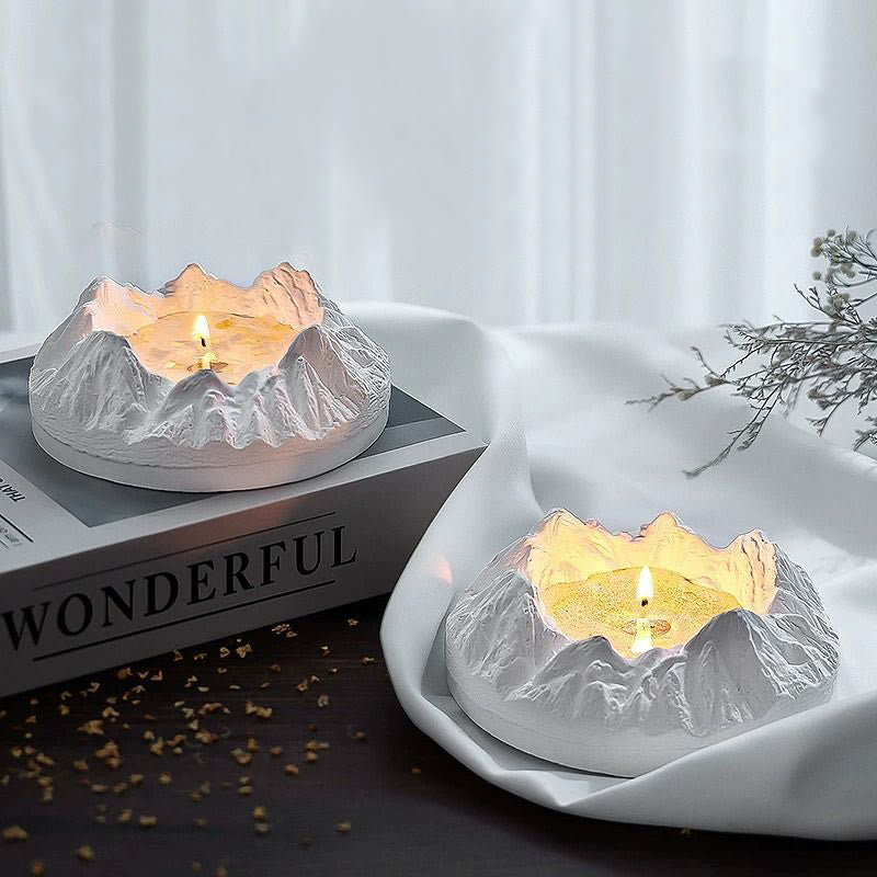 Olivenorma Mountain Shaped Healing Crystal Aromatherapy Candle - image 12