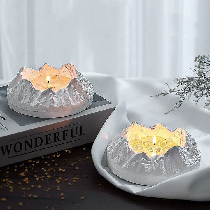Olivenorma Mountain Shaped Healing Crystal Aromatherapy Candle - image 12