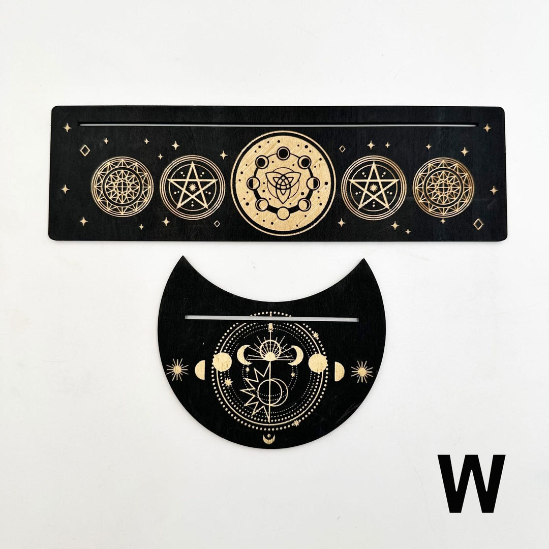 Olivenorma Wooden Moon Phase Tarot Card Stand Holder - image 5