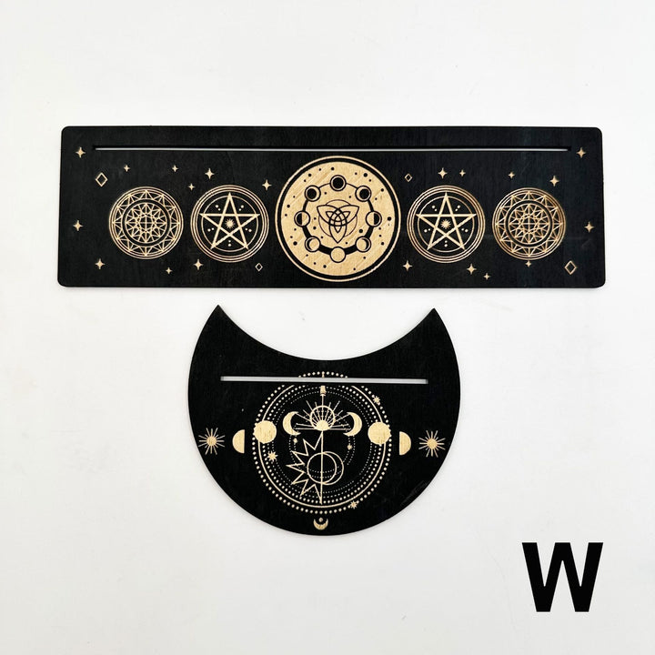 Olivenorma Wooden Moon Phase Tarot Card Stand Holder - image 5